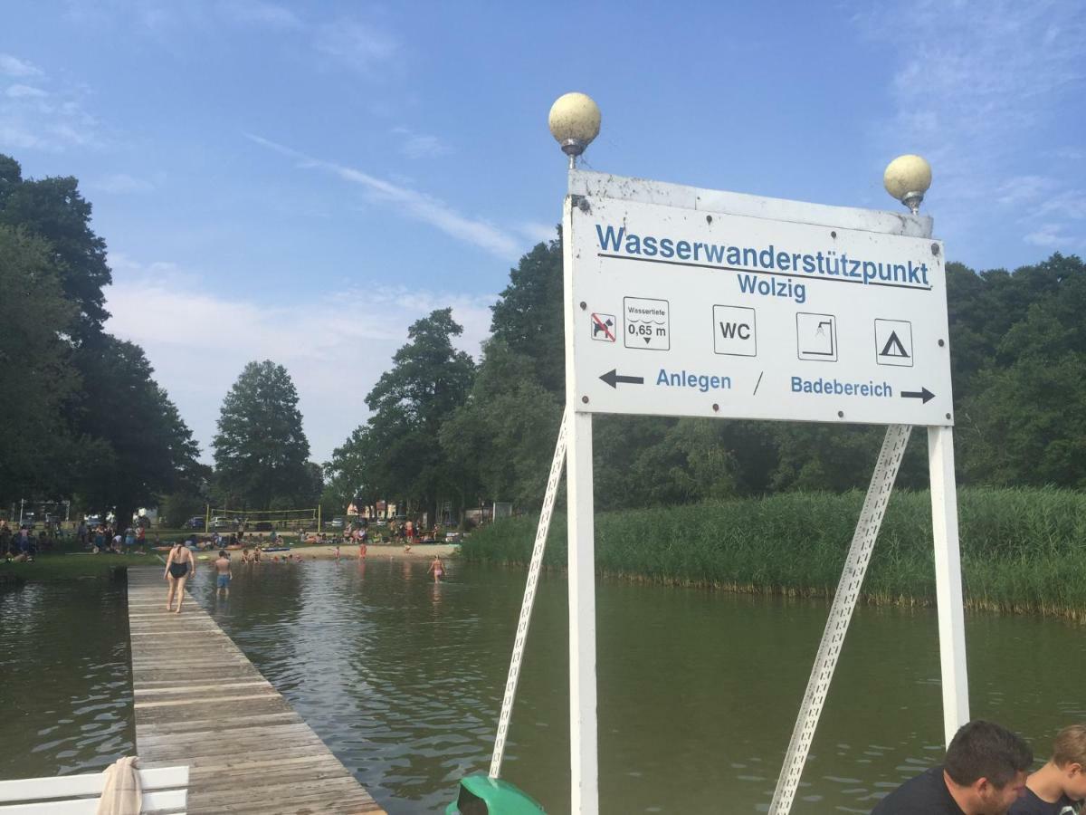 Ferienwohnung Vor Den Toren Berlins Heidesee Bagian luar foto